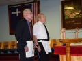 Bros. Robert Fray and William Rodgers 50 year pin presentation